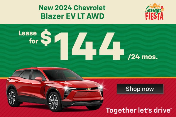 New 2024 Chevy Blazer EV