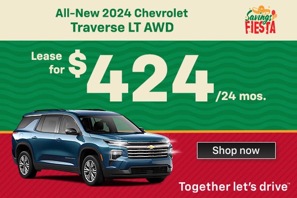 New 2024 Chevy Traverse