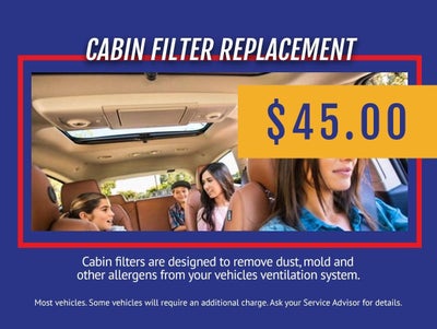 CABIN FILTER REPLACEMENT