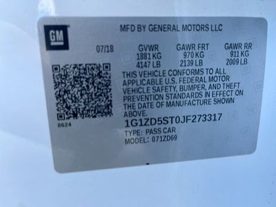 2018 Chevrolet Malibu LT