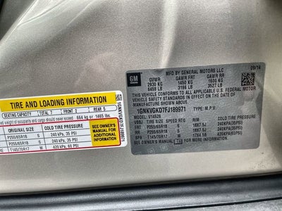 2015 Chevrolet Traverse LT