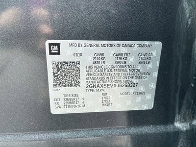 2018 Chevrolet Equinox LT