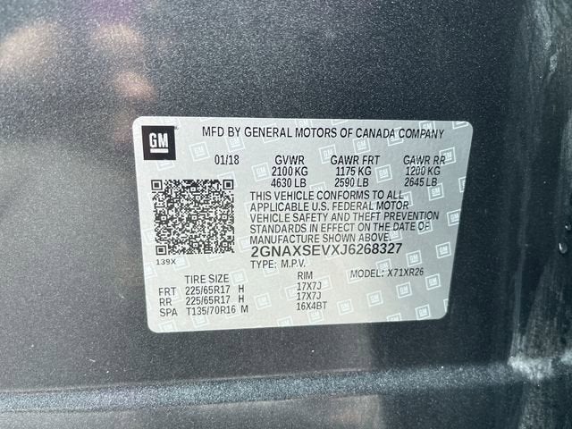 2018 Chevrolet Equinox LT