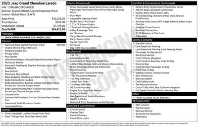 2023 Jeep Grand Cherokee Laredo 4x4