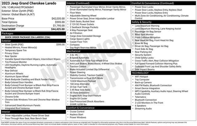 2023 Jeep Grand Cherokee Laredo
