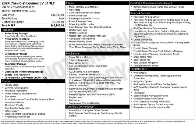 2024 Chevrolet Equinox EV LT - Photo 33