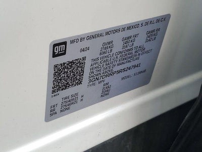 2024 Chevrolet Equinox EV RS