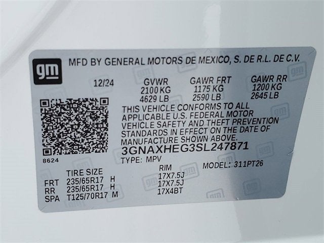 2025 Chevrolet Equinox LT