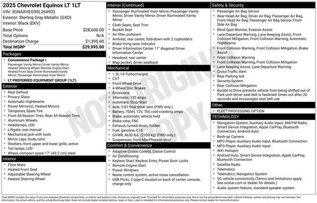 2025 Chevrolet Equinox LT - Photo 32