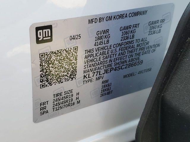 2025 Chevrolet Trax 2RS
