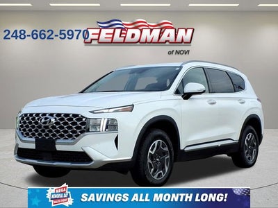 2021 Hyundai Santa Fe Hybrid Blue