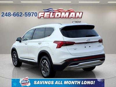 2021 Hyundai Santa Fe Hybrid Blue