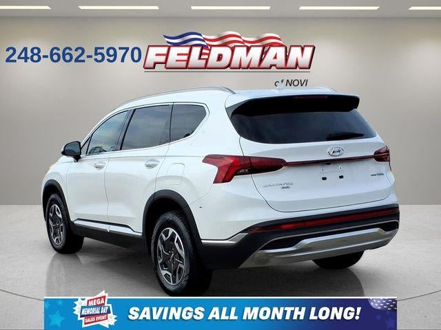 2021 Hyundai Santa Fe Hybrid Blue