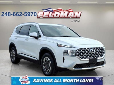 2021 Hyundai Santa Fe Hybrid Blue