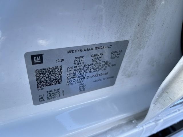 2019 Chevrolet Silverado 1500 High Country