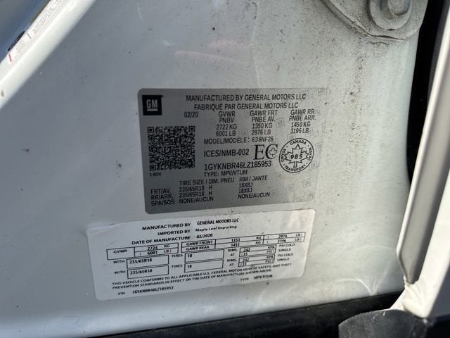 2020 Cadillac XT5 Luxury AWD