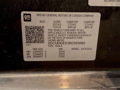 2022 Chevrolet Silverado 1500 LTZ