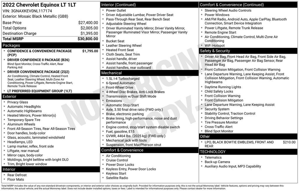 2022 Chevrolet Equinox LT