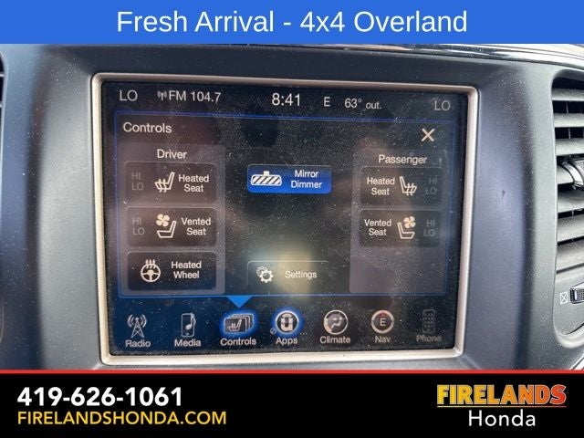2014 Jeep Grand Cherokee Overland