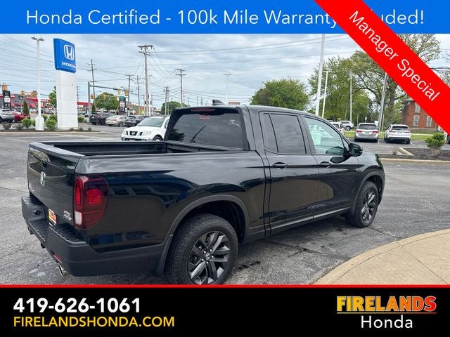 2023 Honda Ridgeline Sport