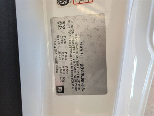 2017 Chevrolet Camaro SS 2SS