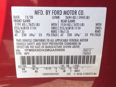 2021 Ford Explorer XLT