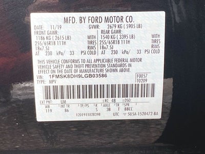 2020 Ford Explorer XLT