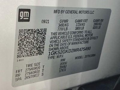 2021 GMC Yukon XL SLT