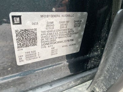 2019 Chevrolet Traverse LT Cloth w/1LT