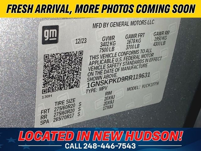 2024 Chevrolet Tahoe Z71