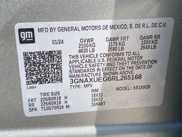 2024 Chevrolet Equinox LT