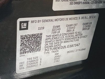 2020 GMC Sierra 1500 SLT