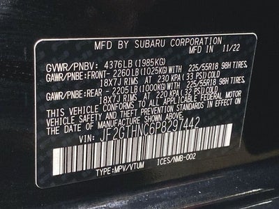 2023 Subaru Crosstrek Limited