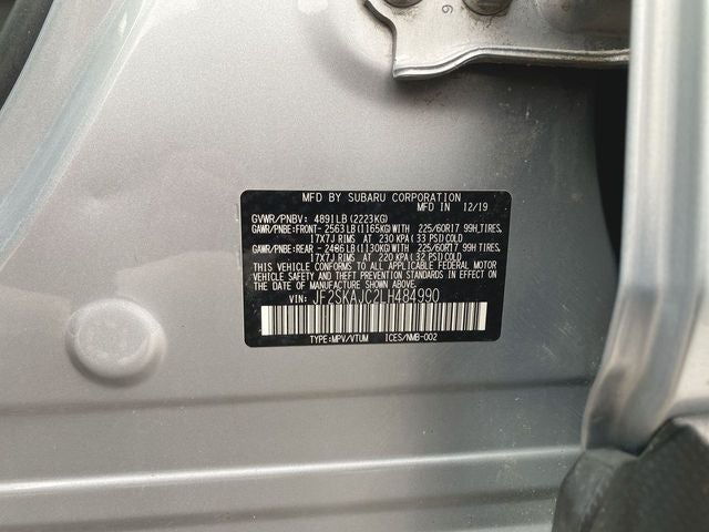 2020 Subaru Forester Premium