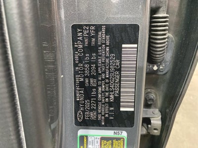 2025 Hyundai Elantra SEL Convenience