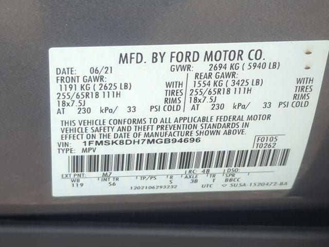 2021 Ford Explorer XLT