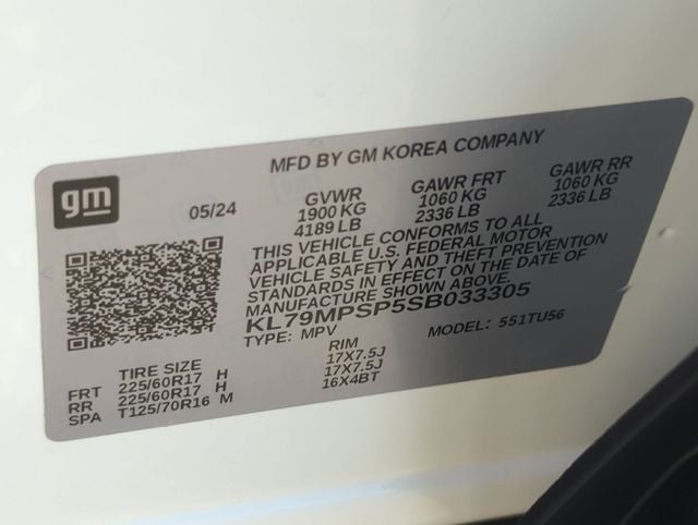 2025 Chevrolet TrailBlazer FWD LT