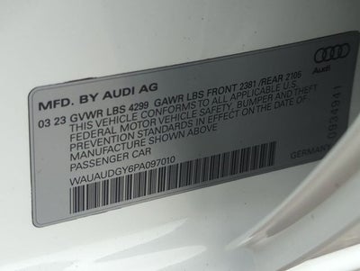 2023 Audi A3 Premium 40 TFSI Front-Wheel Drive S tronic