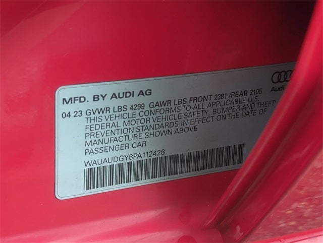 2023 Audi A3 Premium 40 TFSI Front-Wheel Drive S tronic