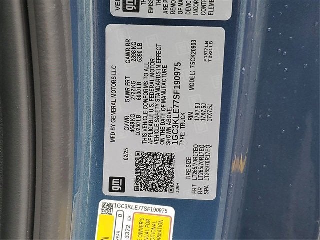 2025 Chevrolet Silverado 2500 HD WT