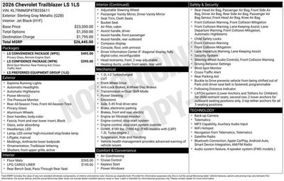 2026 Chevrolet Trailblazer LS