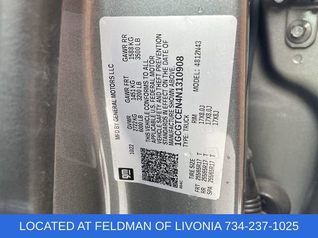 2022 Chevrolet Colorado LT