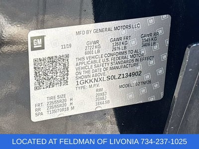 2020 GMC Acadia Denali
