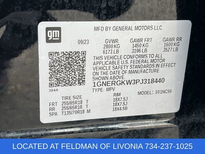 2023 Chevrolet Traverse LT Cloth