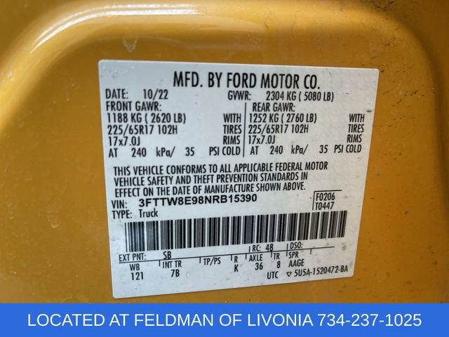 2022 Ford Maverick XLT