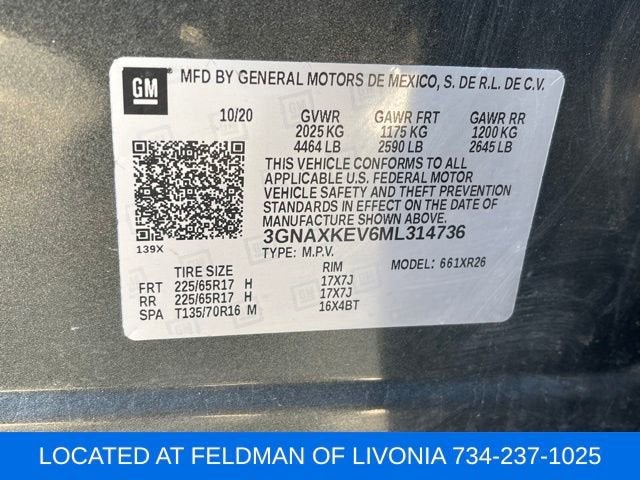 2021 Chevrolet Equinox LT