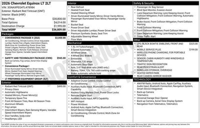 2026 Chevrolet Equinox LT