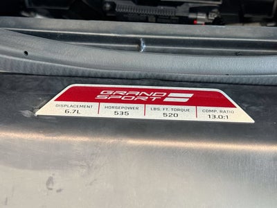 2027 Chevrolet Corvette Grand Sport 3LT