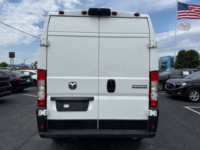 2025 RAM ProMaster 2500 Cargo Van Tradesman High Roof 136" WB w/Pass Seat