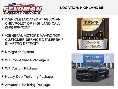 2026 Chevrolet Colorado WT